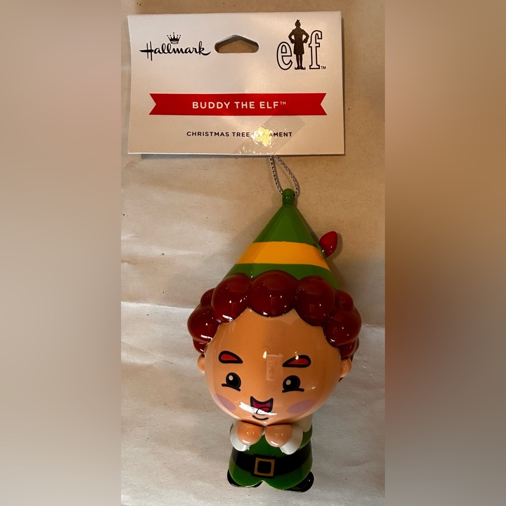Hallmark Buddy The Elf Christmas Tree Ornament (4”)